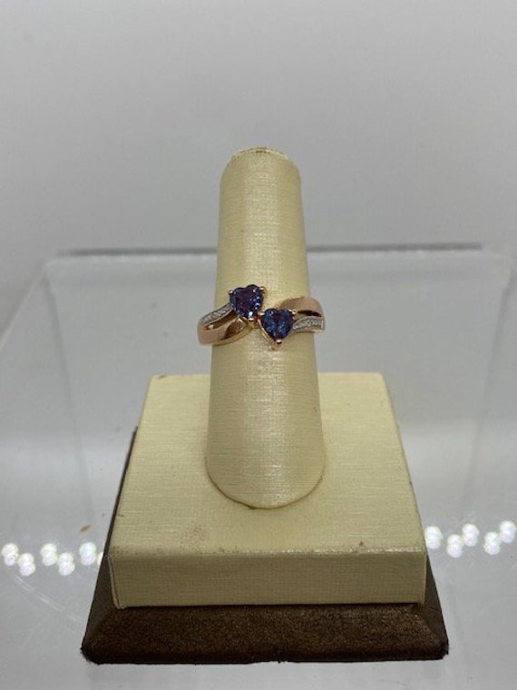 Tanzanite and Diamond Ring