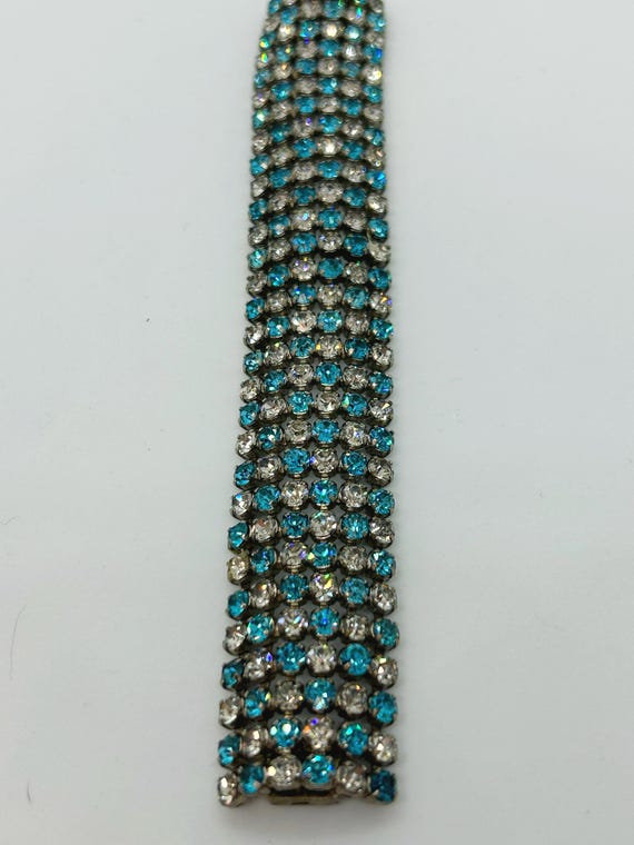 Statement Rhinestone Bracelet - image 4
