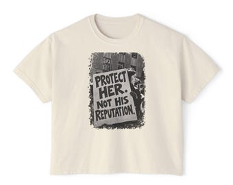 Boxig t-shirt för kvinnor