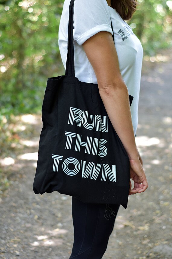 Running gifts. Running Tote Bag. Gift for runners. Running Etsy
