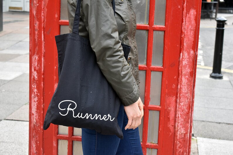 Gift for Runner Tote Running Tote Running Bag Running Gift Etsy UK