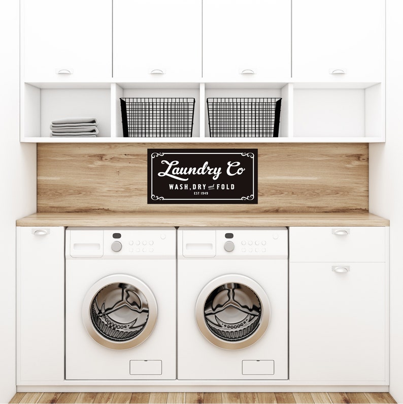 Download Vintage Laundry Room Sign Digital Download Print or svg | Etsy