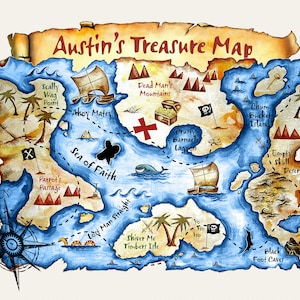 Customized Treasure Map