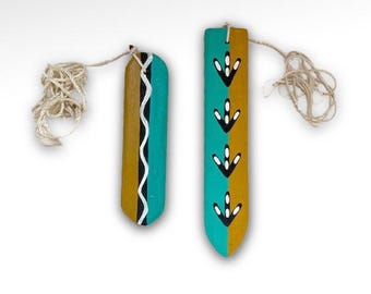 Lightening Sticks, Hopi, Set of Two, Vintage, Wall Art, Southwest Art, Ceremonial Items