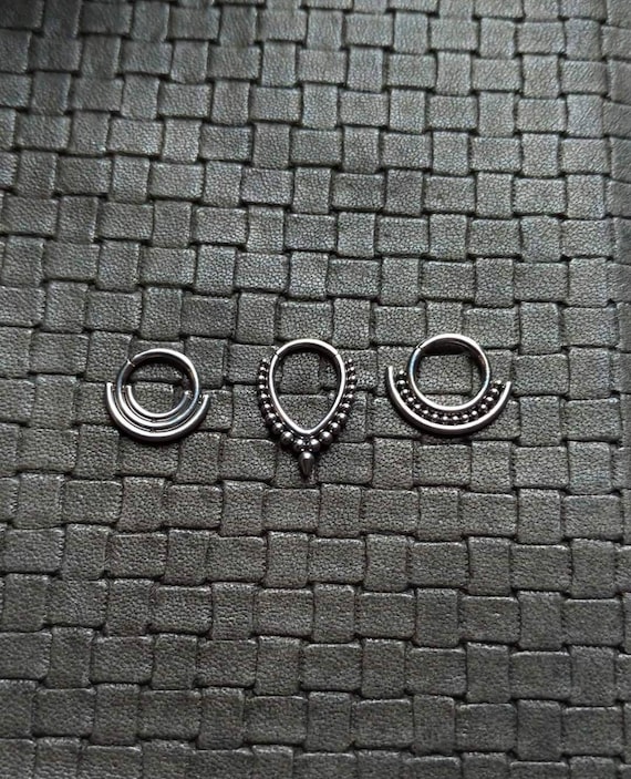 Buy New Collection Stainless Steel 316L Clicker Septum Helix