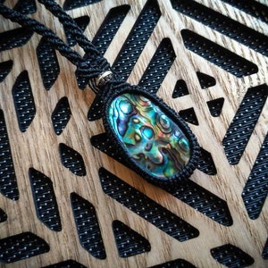 Abalone Shell Necklace + Bracelet Jewelry Set-Unique Handmade Jewels-Boho-Gypsy-Pixie-Cosplay Jewels-Organic Jewelry-Mermaid Set Jewels