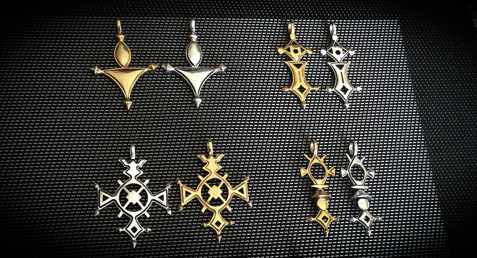 Collection Southern Cross Pendant Brass OR Silver Plated
