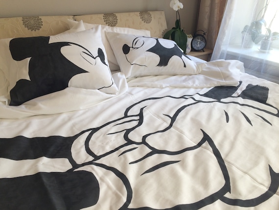 Romantic Disney Bedding For Couples Gift For Her Duvet Cover Etsy