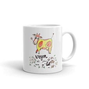 Vegan et ça me p&#39;lait - Mug