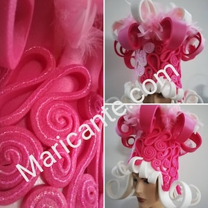 Pink fantasy hat