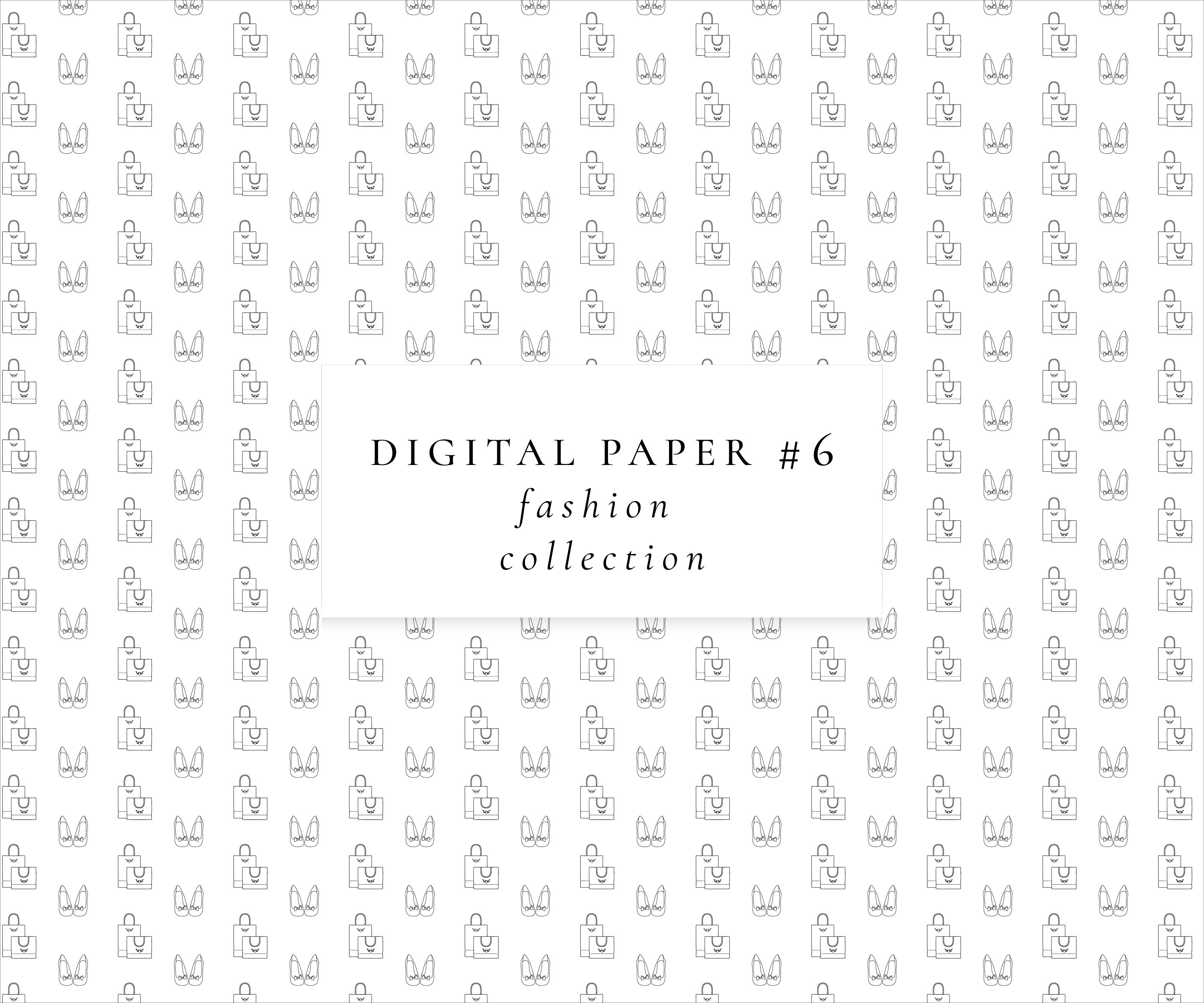 Muster Paper Digitales Papier Set/Fashion Seamless Muster/Scrapbook Paper Pack ...