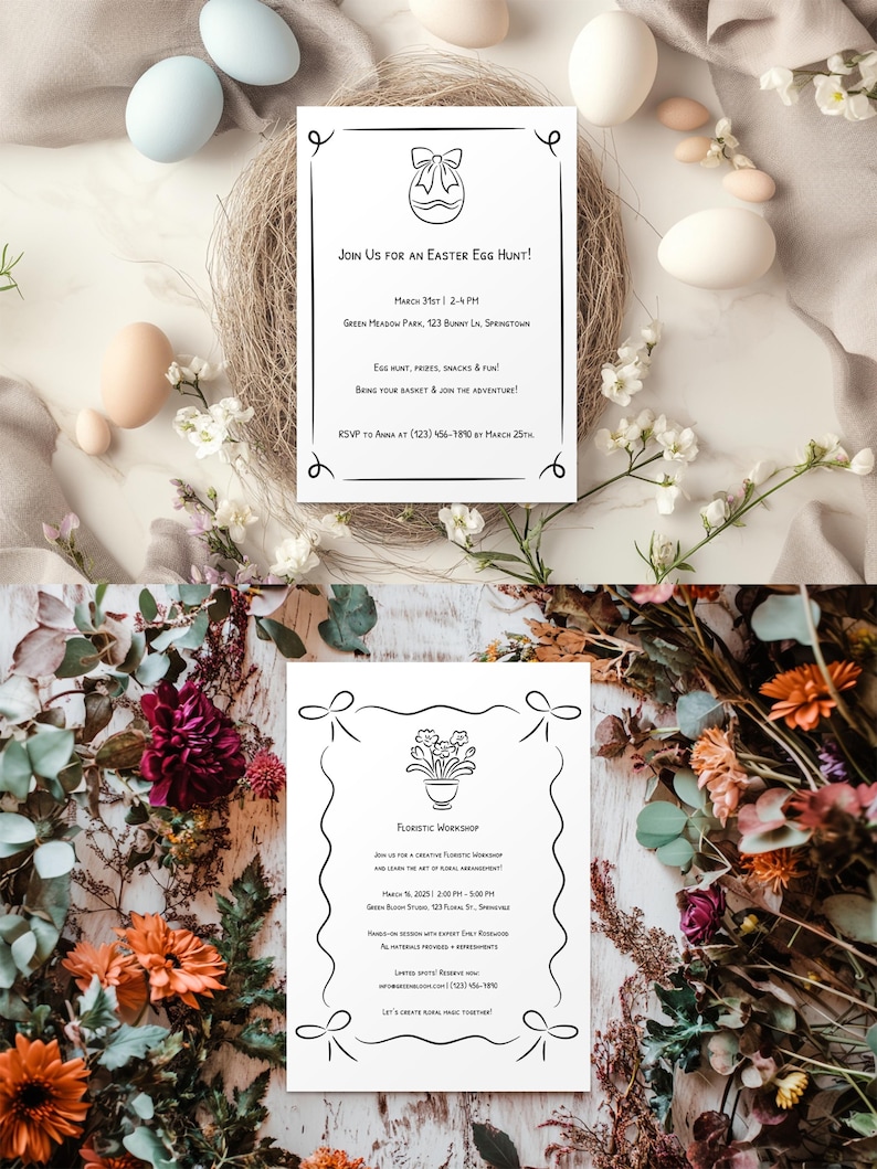 Lente lijntekeningen illustratieset | Bloemenillustraties PNG, SVG, EPS afbeelding 9