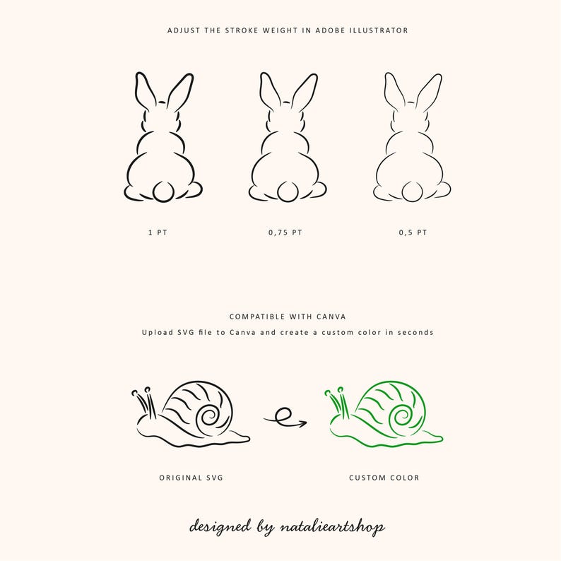 Lente lijntekeningen illustratieset | Bloemenillustraties PNG, SVG, EPS afbeelding 7
