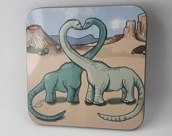 Deeply dippy dinosaur coaster