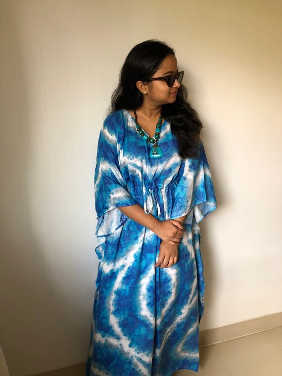 plus size beach caftan