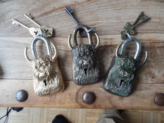 Highland Cattle Padlock