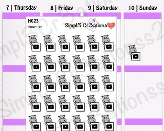 Hilbert With A Social Media Logo (YT)