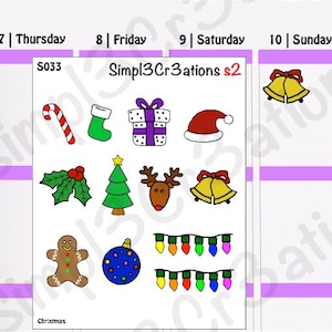 Christmas Sticker Sheet