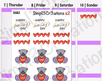 Valentines Day Sticker Sheet