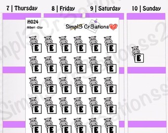 Hilbert With A Social Media Logo (E)