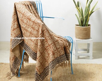 BATTILO PTY BohoThrow Blanket，Christmas Throw Blanket,Decorative Cozy Fall Throw Blankets for Couch Sofa Picnic Black, 60×80 
