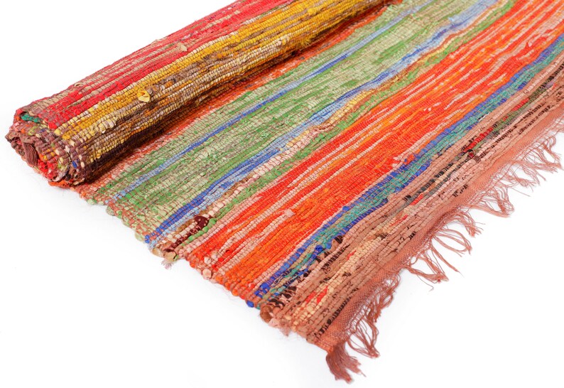 Chindi Rug Floor Mat Reversible Meditation & Yoga Mat Carpet Etsy