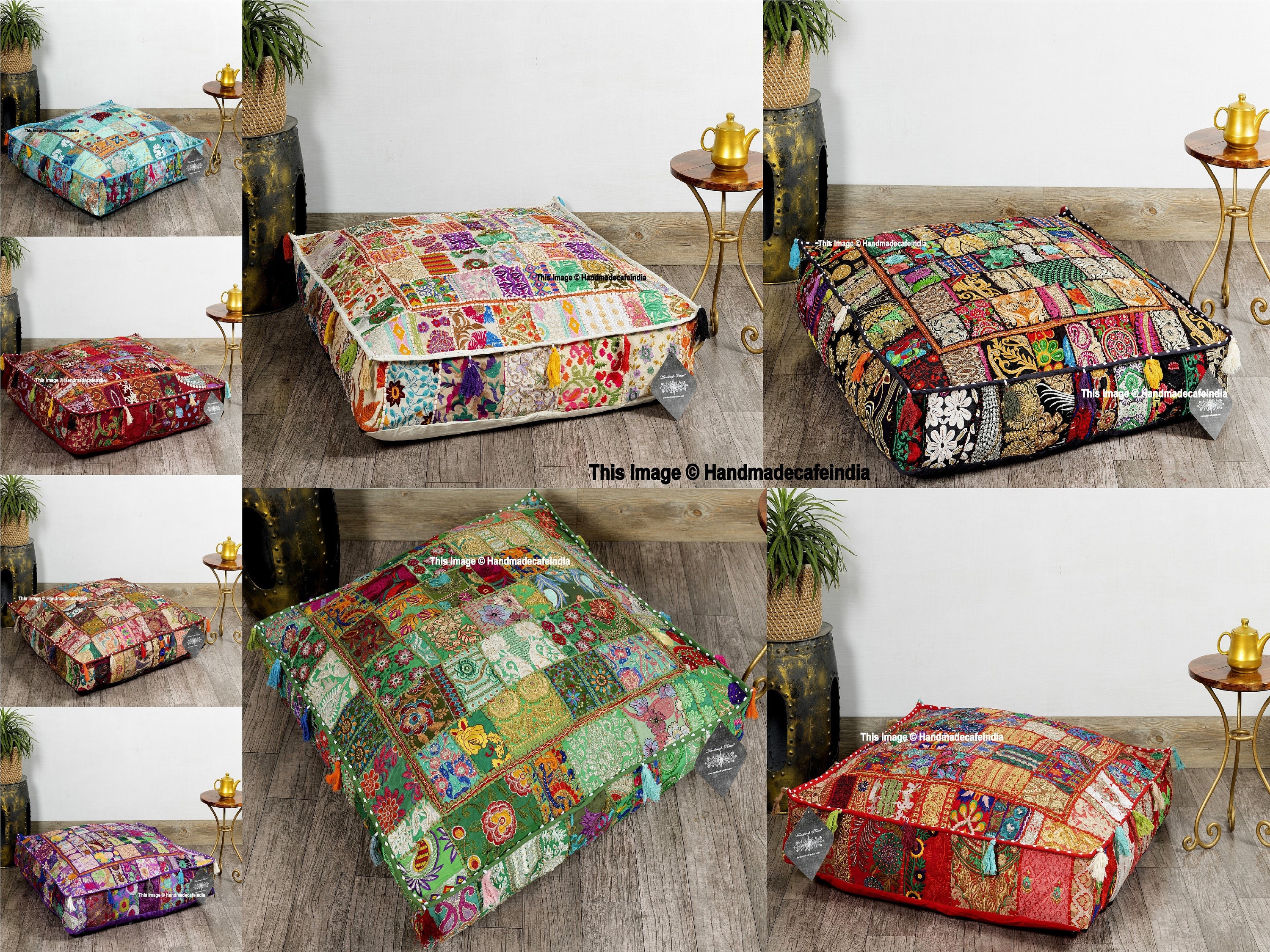 35x35 square floor pillow insert