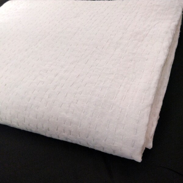 100% Washed Cotton Voile White - YES Fabrics - Foto 5