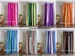 2 Pcs Indian Vintage Old Silk Sari Fabric Made Theme Patchwork color Handmade Curtain Door Window Decor Curtain Home Door Window Curtain Set 