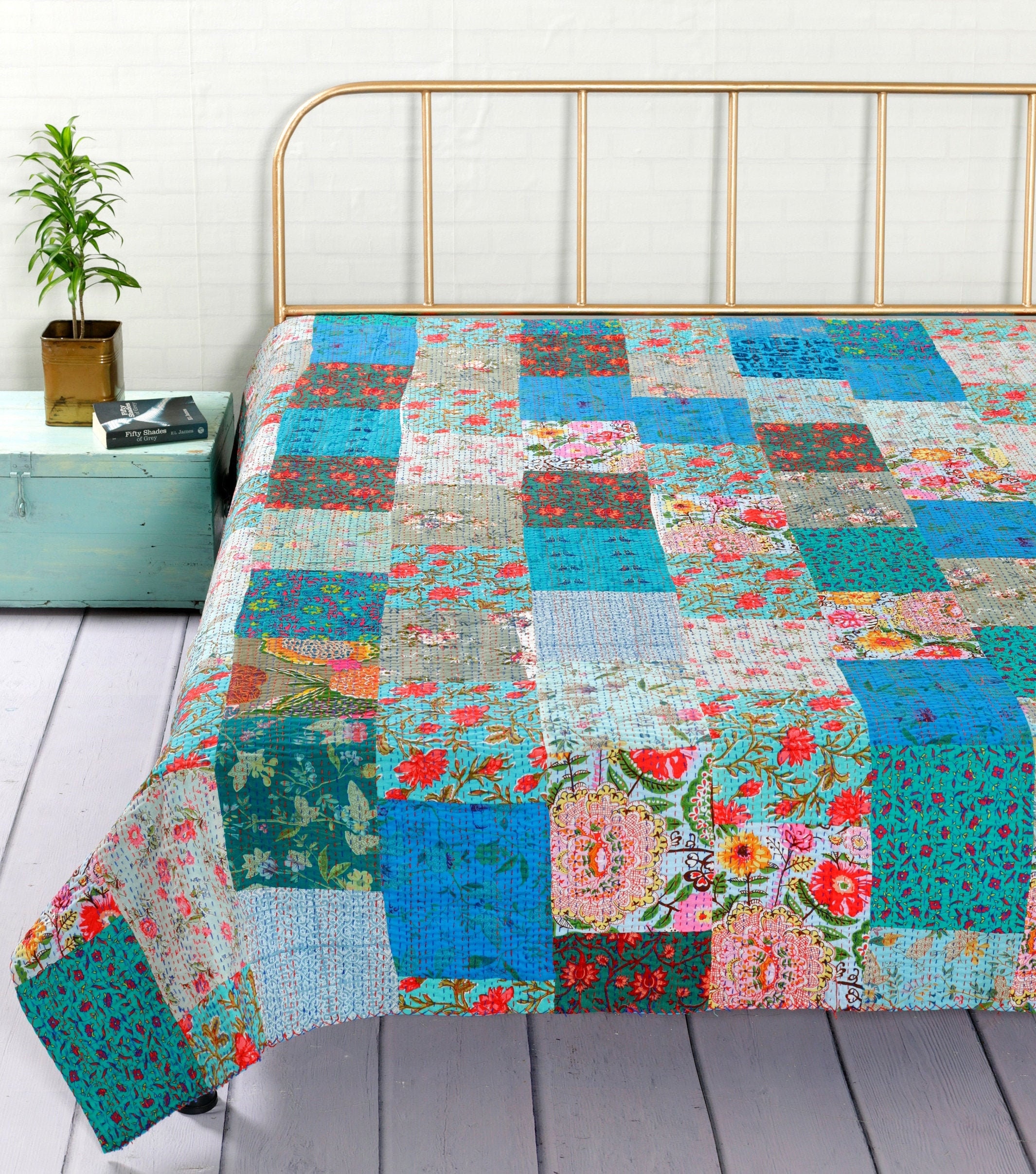 Correspondent Gepensioneerde cent Patchwork Patroon Queen Size Indiase hand gestikt traditionele - Etsy Nederland Correspondent Gepensioneerde cent Patchwork Patroon Queen Size Indiase hand gestikt traditionele - Etsy Nederland