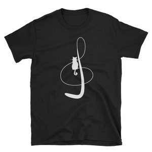 Music Shirt, Musician Gift, Music Lover Shirt, Music Teacher Gift, Music Geek, Cat Shirt, Music Festival, Musical Cat Shirt, Music Note