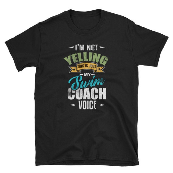 Swim Coach Gift Shirt Cool Distressed Swimming Trainer Tee Swim Coach Gift Shirt Cool Distressed Swimming Trainer Tee