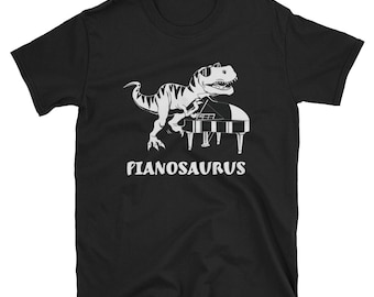 Music Shirt, Piano Teacher Gift, Band Shirt, Piano Shirt, Piano Player, Pianist, Piano Lover, Keyboard Shirt, Dinosaur Shirt, Pianosaurus