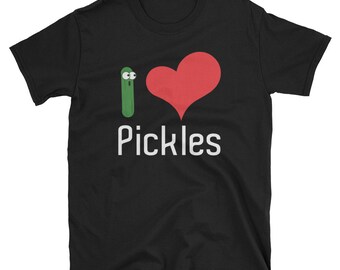 Chemise Pickle, Cadeau pickle Lover, Chemise pickle Lover, Tee Pickle, Pickles Lover, Pickle Theme, Dill Pickles, I Love Pickles