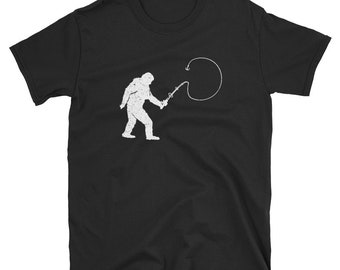 Sasquatch Shirt, Bigfoot Gift, Bigfoot Shirt, Yeti Shirt, Camping Shirt, Hiking Shirt, Mountain Shirt Fishing Shirt, Bigfoot Fishing