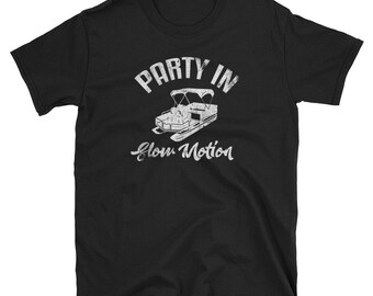 Lake shirt, zomer cadeau, vakantie shirt, Lake leven, boot shirt, zomer shirt, varen shirt, weekend, ponton boot, partij in slow motion