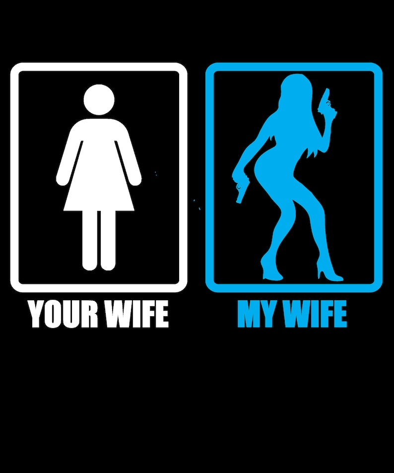 Hubby Shirt, Husband Gift, Husband Shirt, Groom Shirt, My Wife Shirt, Police Wife Shirt, Military Wife Shirt, Your Wife My Wife image 4