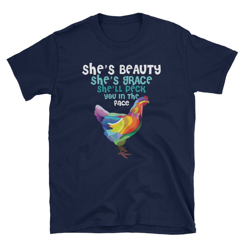 Chicken Shirt, Chicken Lover Gift, Chicken Lady Shirt, Funny Chicken T Shirt, Farmer TShirt, Chicken Gift, Rooster T-Shirt image 3