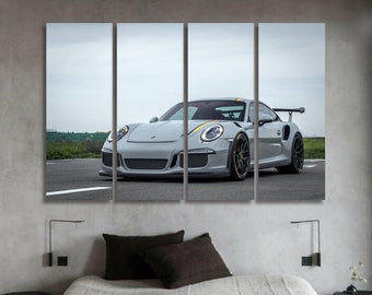 Porsche 911 Gt 2018 2018 2018 Posterdruck 20x20 von Porsche 911 Gt druck von werktat