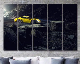 Porsche wall art canvas, Porsche Carrera print, Porsche photo, Porsche poster, Porsche 911 canvas art, Porsche print, Porsche wall art, Gift