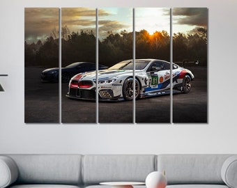 BMW wall art, BMW print, Sport car racing, Bmw photo, Sport car poster, BMW canvas art, Bmw art decor, Bmw wall art canvas
