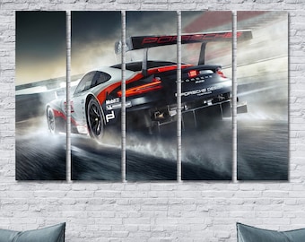 Porsche 911 Wandbild, Porsche 911 Fotodruck, Porsche Poster, Porsche Poster, Porsche Fotodruck, Porsche RSR Foto, Porsche Wandkunst