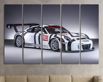 Porsche wall art canvas, Porsche GT print, Porsche photo, Porsche poster, Porsche canvas art, Porsche print, Porsche wall art, Sportcar,Gift
