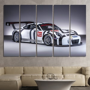 Porsche wall art canvas, Porsche GT print, Porsche photo, Porsche poster, Porsche canvas art, Porsche print, Porsche wall art, Sportcar,Gift