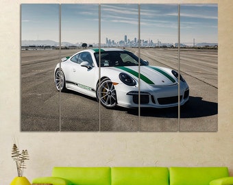 Porsche 911 Porsche canvas art Porsche wall decor Porsche poster Porsche wall art Porsche print Porsche photo Porsche art decor Large canvas