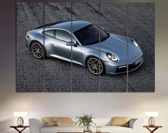 Porsche Carrera 911 Porsche Carrera Canvas Porsche wall decor Porsche Porsche Art Porsche Print Porsche photo Porsche decor Large canvas