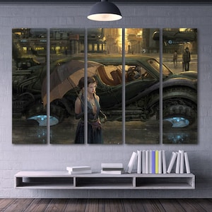 Steampunk wall art, Steampunk style wall decor, Vintage canvas print, Retro industrial machines, Steampunk canvas art, Steampunk print