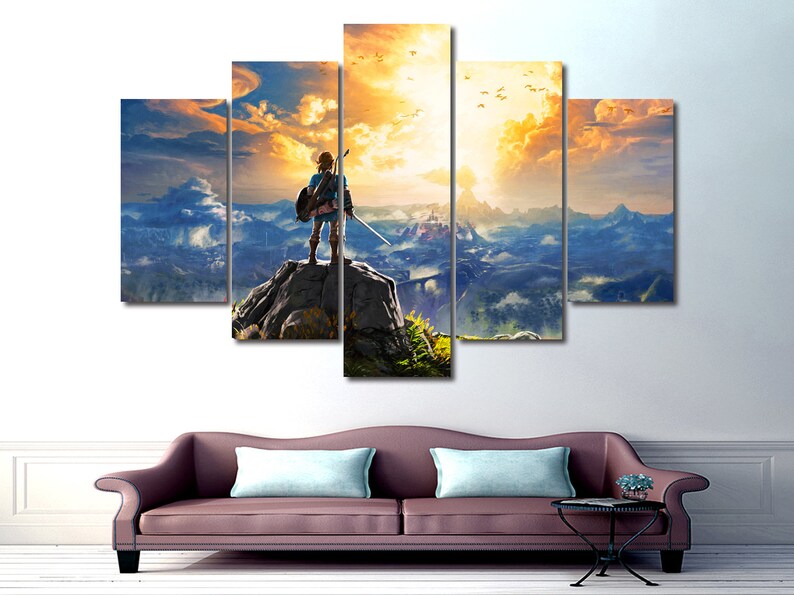 Zelda Zelda canvas set wall decor | Etsy