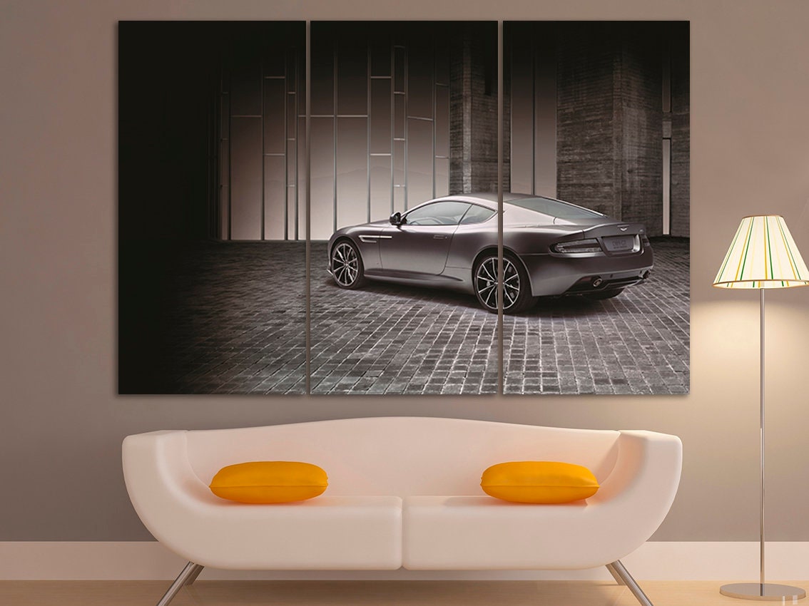 Aston Martin アート インテリア ディスプレイ オブジェ 置物 Aston Martin New Home Decor Wall Art, Aston Martin Canvas