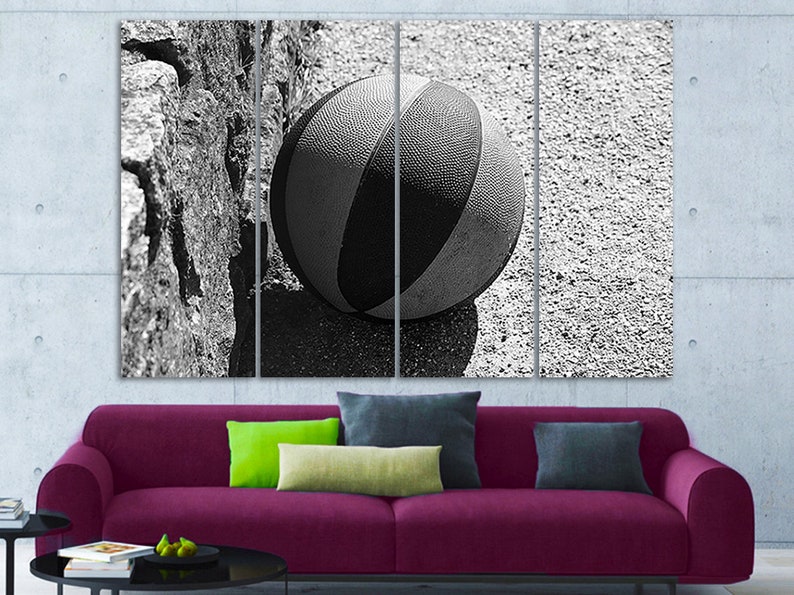 Basketball Wall Art Basketball art Basketball canvas Etsy